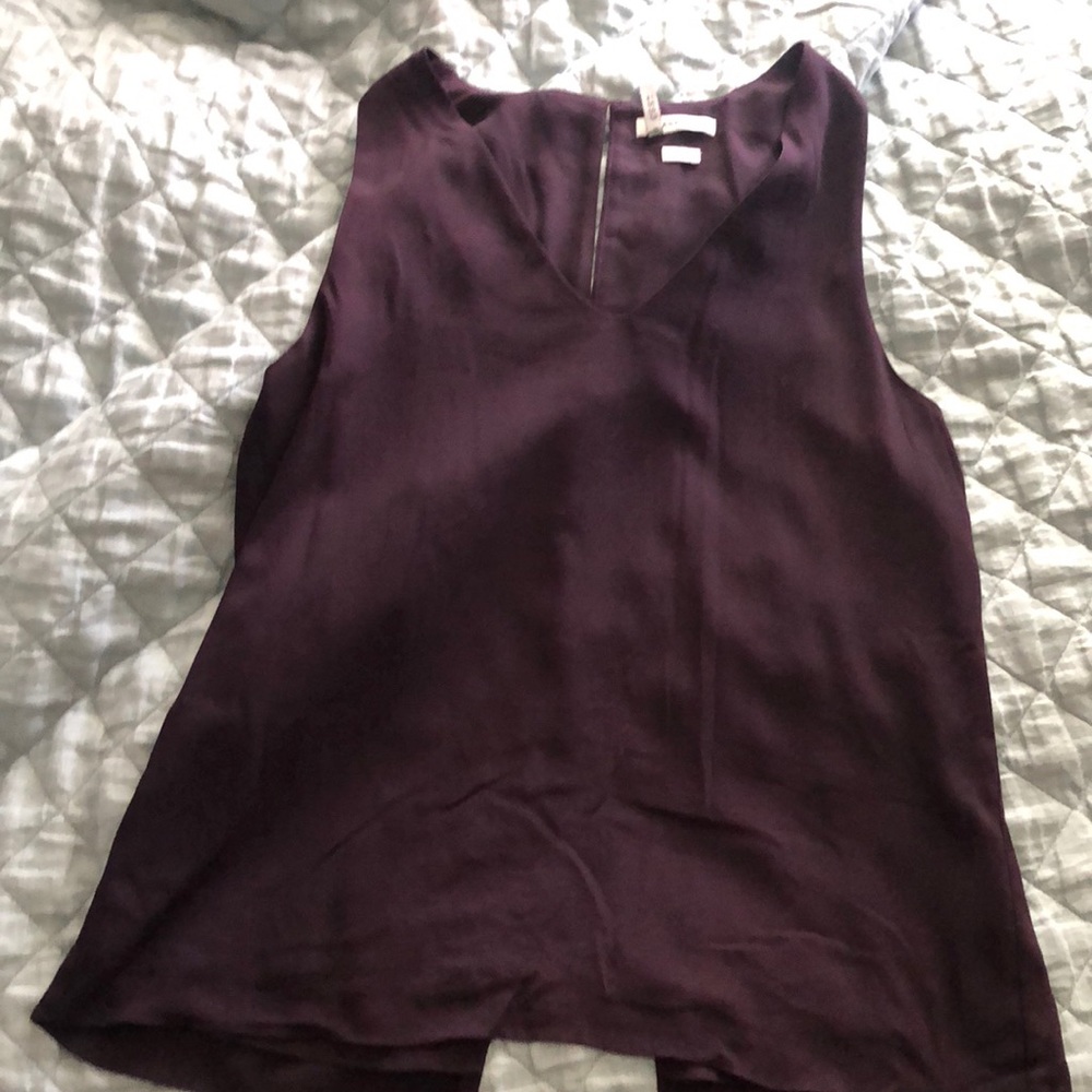 Babaton sleeveless blouse like new